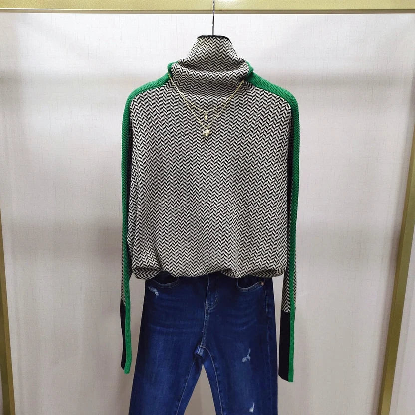 María - Jersey de cuello alto