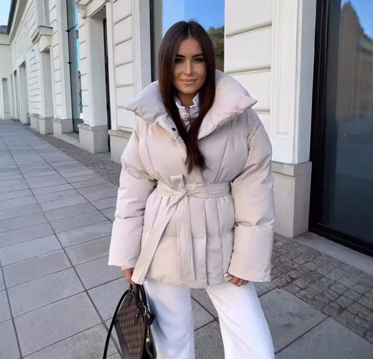 Tania - Chaquetón de Plumas