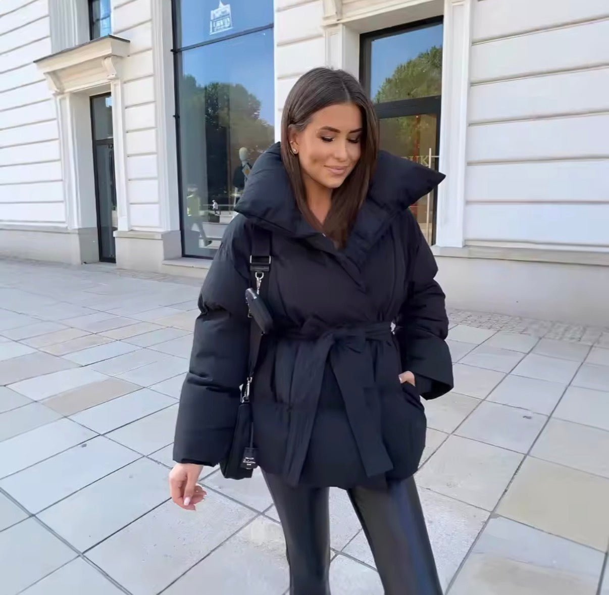 Tania - Chaquetón de Plumas