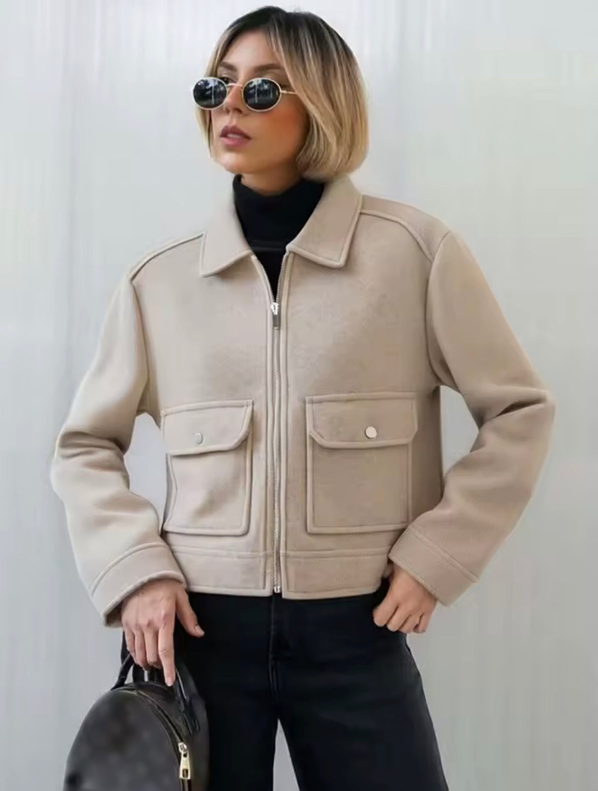 Helena - Chaqueta de Invierno con Cremallera
