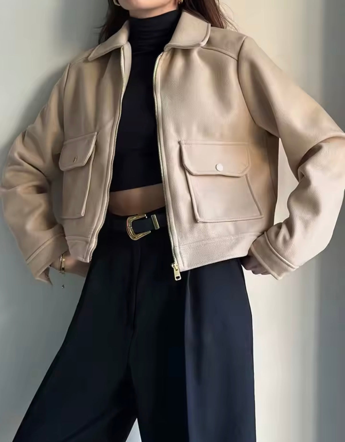 Helena - Chaqueta de Invierno con Cremallera
