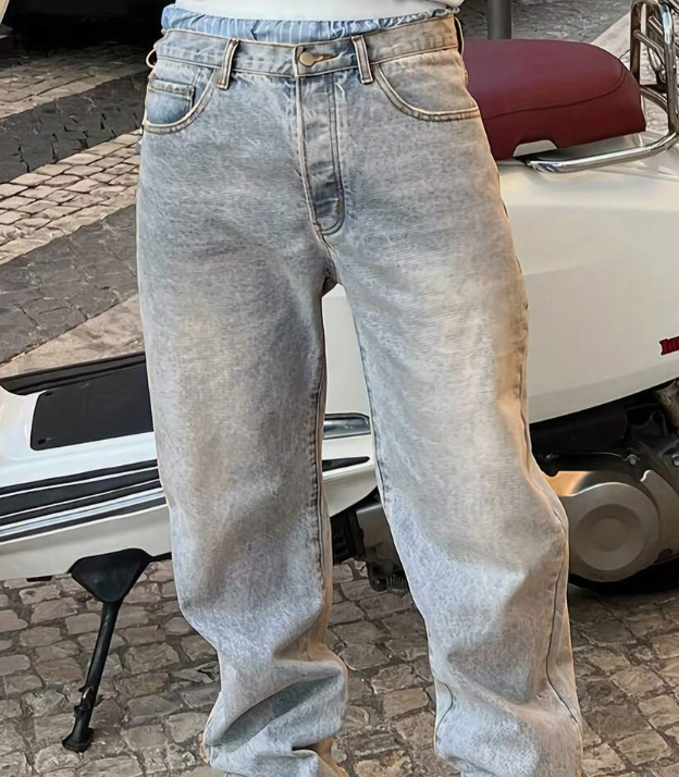 Julio - Jeans de corte ancho