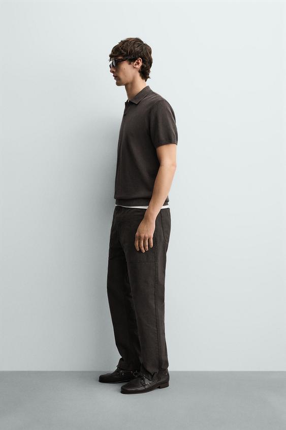 Mario - Polo punto regular fit estructura