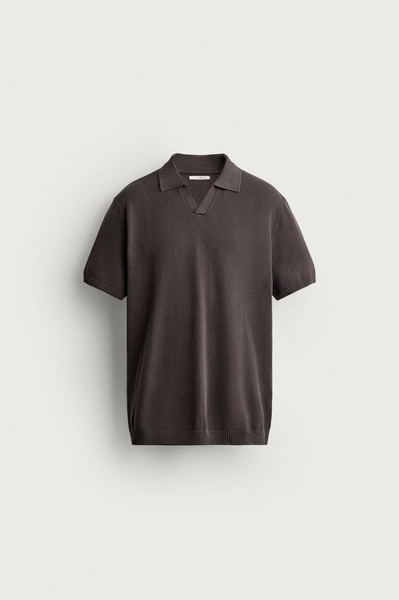 Mario - Polo punto regular fit estructura