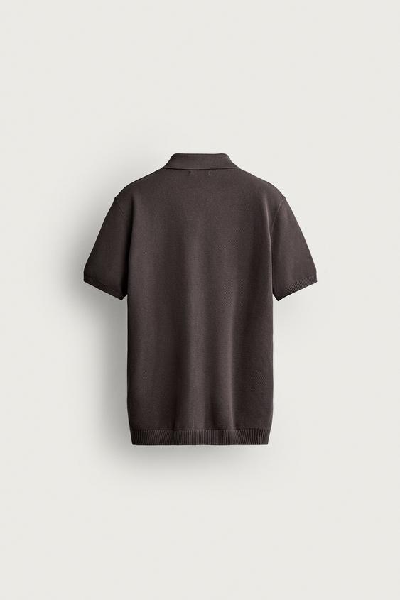 Mario - Polo punto regular fit estructura