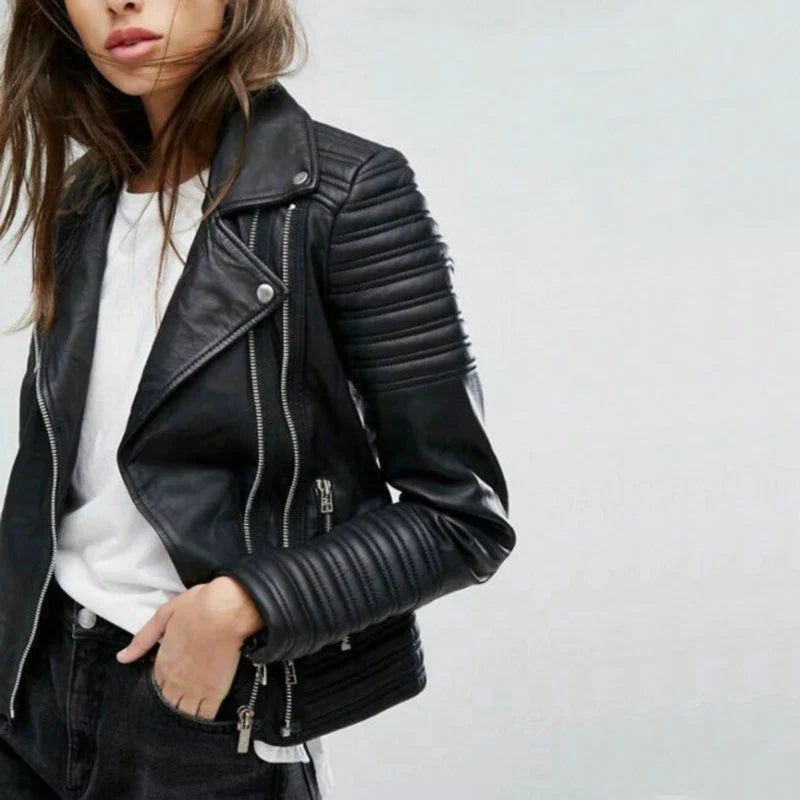Natalia - Chaqueta de cuero