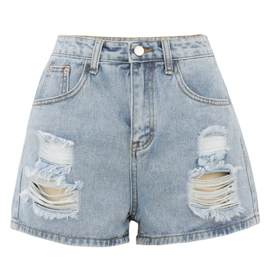 Jésica - Pantalones cortos vaqueros florales